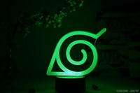 Naruto Shippuden - Konoha Leaf Otaku Lamp image number 2