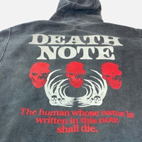 Death Note - Rule I Skulls Hoodie - Crunchyroll Exclusive! image number 3