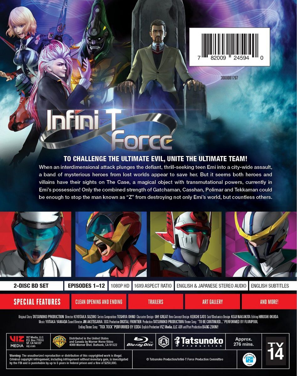 Infini-T Force Anime Series Announced – The Tokusatsu Network -  www.unidentalce.com.br