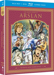The Heroic Legend of Arslan: Dust Storm Dance - Season 2 - Blu-ray + DVD