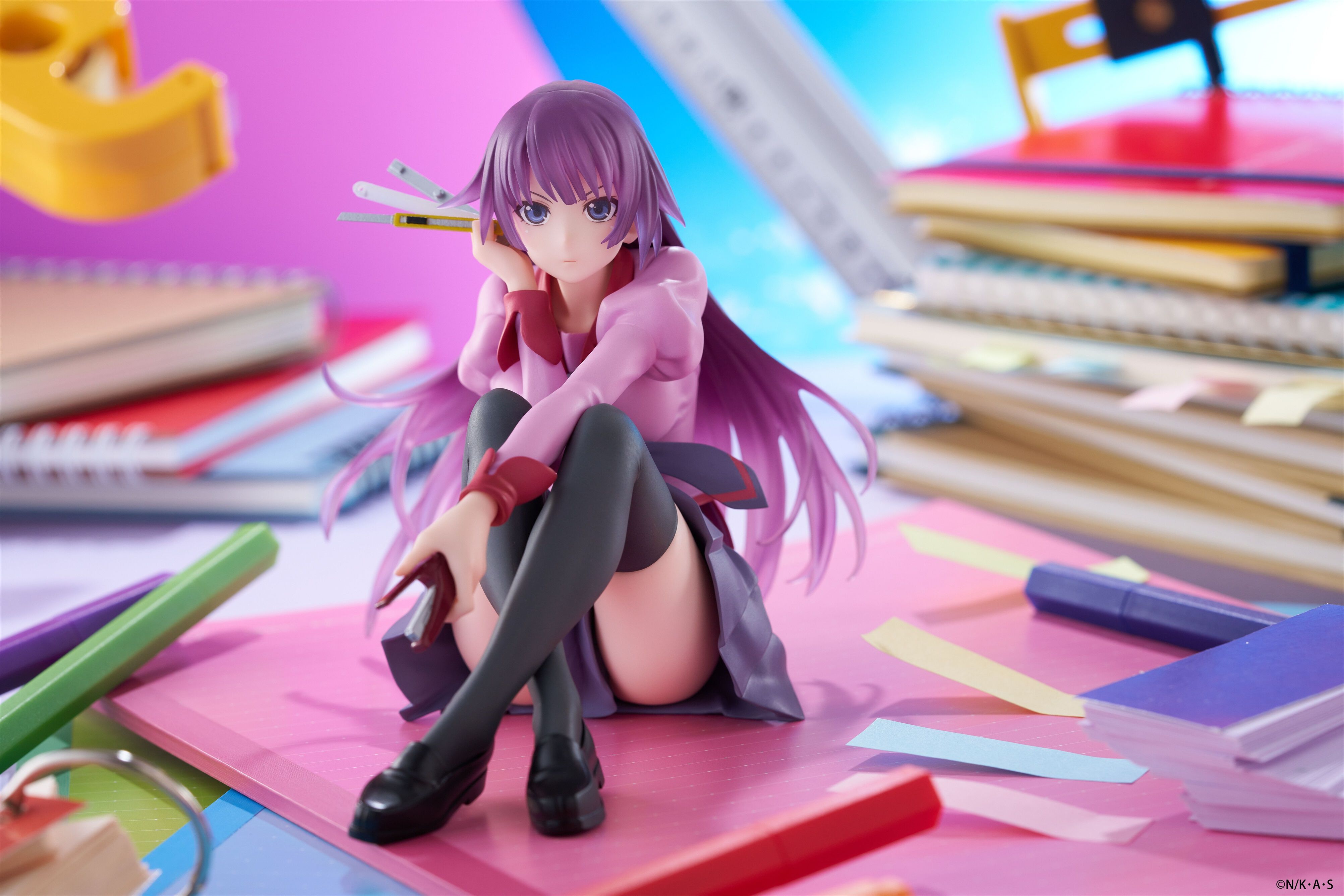 monogatari-hitagi-senjougahara-desktop-cute-prize-figure image number 10