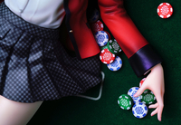 Kakegurui XX - Mary Saotome 1/7 Scale Figure (Poker Table Ver.) image number 7