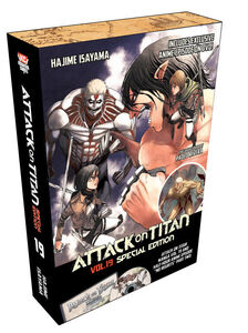 Attack on Titan Special Edition Manga Volume 19 + DVD