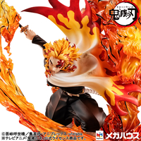 Demon slayer: Kimetsu no Yaiba - Kyojuro Rengoku Precious G.E.M.Series Flame Breathing Fifth Form Flame Tiger Figure image number 1
