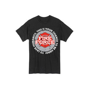 DGSGSWTT Anime Fire Force T-Shirt Merch Short Sleeved Unisex