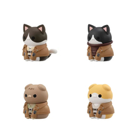 Attack on Titan - Gathering Scout Regiment Nyan Cat Figure Set (With Gift) image number 3