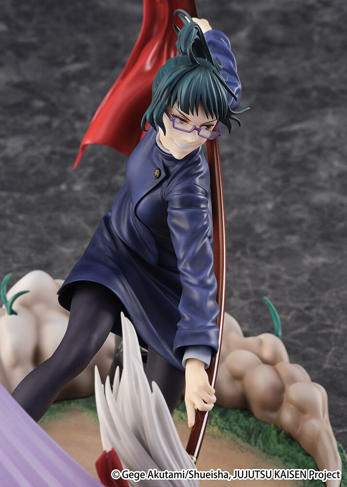 JUJUTSU KAISEN - Figurine Maki Zen'in &agrave; l'&eacute;chelle 1/7 (Shibuya Scramble Ver.) image number 9