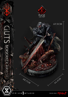Berserk - Guts 1/4 Scale Statue (Berserker Armor Rage Edition Deluxe Ver.) image number 15