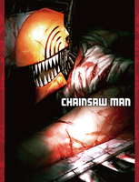 Chainsaw Man - Chainsaw Man Close-up Throw Blanket image number 0