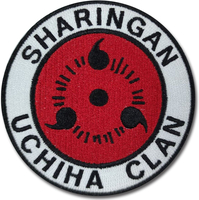 Naruto Shippuden - Sharingan Uchiha Clan Patch image number 0