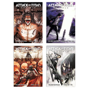 Attack on Titan Manga Omnibus (9-12) Bundle