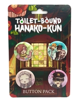Toilet-bound Hanako-kun - Character Button Pin Set image number 1
