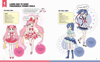 Draw Fashionable Manga Girls: An Anime Drawing Workbook for Beginners image number 3