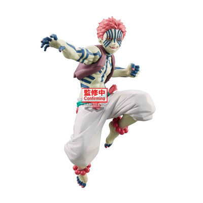 banpresto-demon-slayer-kimetsu-no-yaiba-vibration-stars-limited-akaza-13cm-w128-figurine-preco-octobre-2025 image number 0