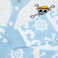 One Piece - Straw Hat Jolly Roger Cardigan image number 3