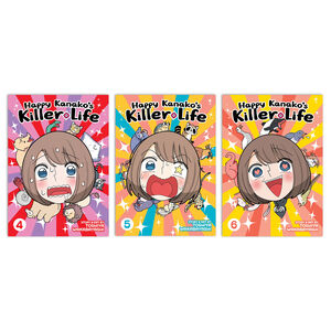Happy Kanakos Killer Life Manga (4-6) Bundle