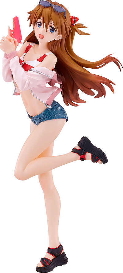 Rebuild of Evangelion - Asuka Shikinami Langley Large POP UP PARADE BEACH QUEENS Figure