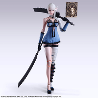 Kaine NieR Replicant Ver 1.22474487139... Play Arts Kai Action Figure image number 1