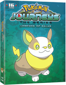 Pokemon Journeys Legends of Galar DVD