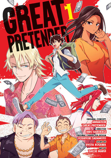Great Pretender Anime Stream GREAT PRETENDER Manga