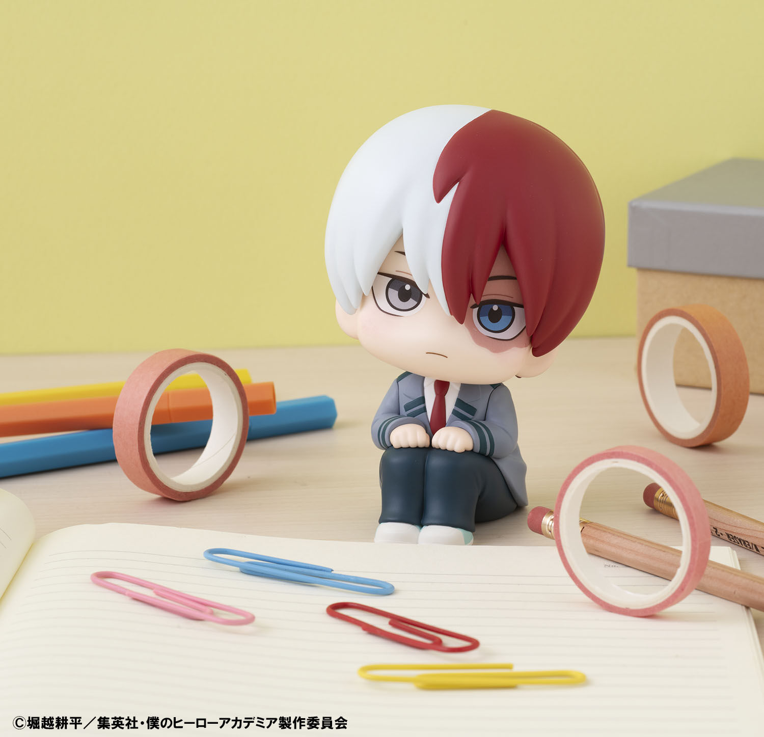 my-hero-academia-shoto-todoroki-look-up-figure-school-uniform-ver-rerun image number 7