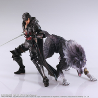 Final Fantasy XVI - Clive Rosfield & Torgal Bring Arts Action Figure Set image number 0