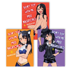Don't Toy With Me Miss Nagatoro Manga (4-6) Bundle