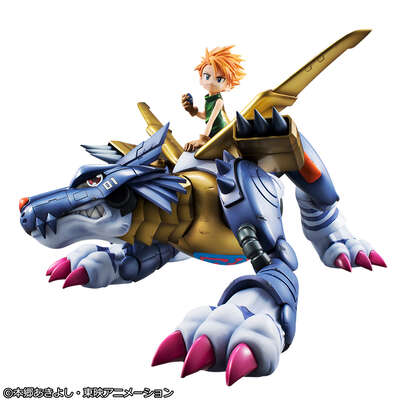 Digimon Adventure - Metal Garurumon & Ishida Yamato Precious G.E.M. Series Figure Re-Run
