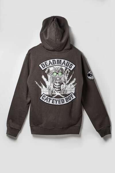 Cat-Eyed Boy x Deadmau5 Bikermau5 Fleece Hoodie