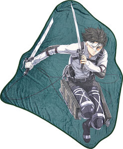 Attack on Titan - Wounded Levi Throw Blanket