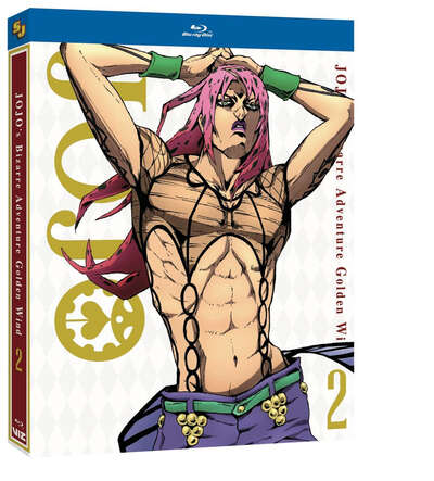JoJos Bizarre Adventure Golden Wind Set 2 Blu-ray