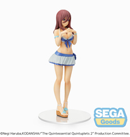 Miku Nakano Swimsuit Ver The Quintessential Quintuplets PM Prize Figure image number 3