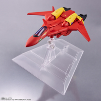 macross-7-vf-19-custom-fire-valkyrie-and-basara-nekki-tiny-session-action-figure-set image number 7