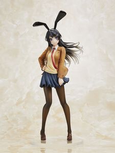 Rascal Does Not Dream of Bunny Girl Senpai - Mai Sakurajima Prize Figure (Uniform Bunny Ver.)