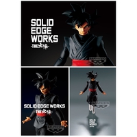 Dragon Ball Super - Goku Black Solid Edge Works Figure (Ver. A) Vol. 8 image number 3