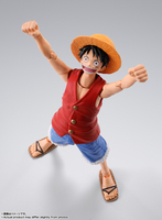one-piece-monkey-d-luffy-sh-figuarts-action-figure-romance-dawn-ver image number 1