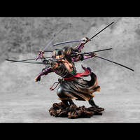 Roronoa Zoro (Limited Repeat) Demon Spirit Kyuutou-ryuu Asura Ver Portrait of Pirates WA-MAXIMUM One Piece Figure image number 0