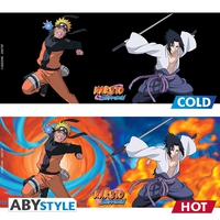 Naruto and Sasuke Naruto Shippuden Heat Change Mug and Coaster Set image number 2