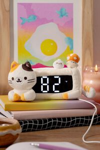 Smoko - Calico Cat Plush Clock