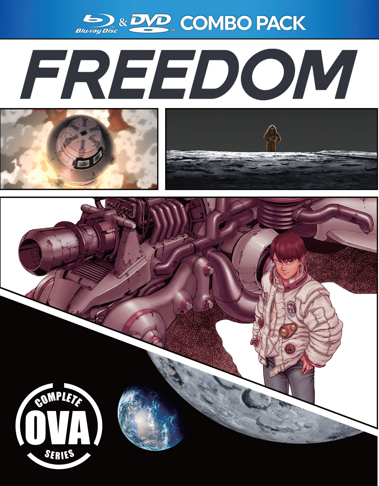 Freedom OVA Blu-ray/DVD