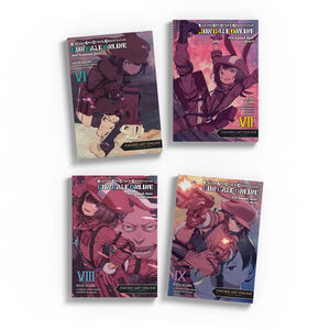 Sword Art Online Alternative: Gun Gale Online Novel (6-9) Bundle