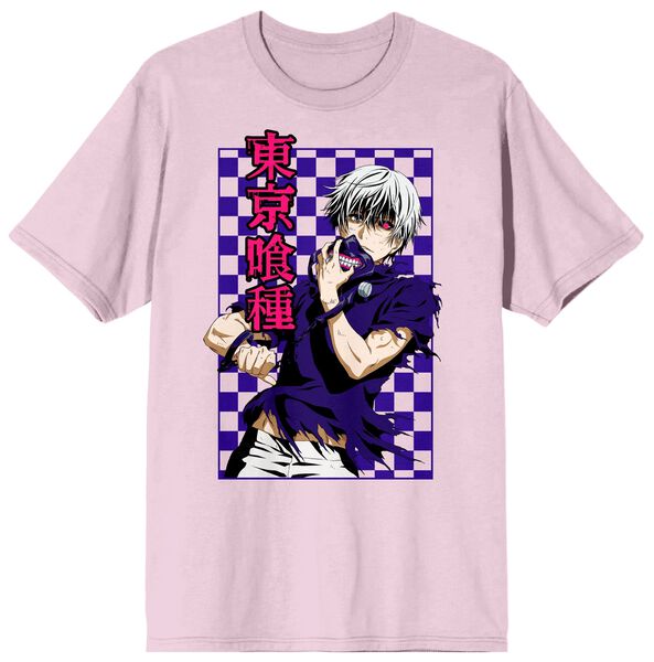 Tokyo Ghoul - Kaneki Checkered T-Shirt | Crunchyroll Store