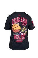 My Hero Academia x Hyperfly x NBA - Chicago Bulls All Might T-Shirt image number 3