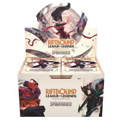 League of Legends: Riftbound - Spiritforged Trading Card Game Booster Box