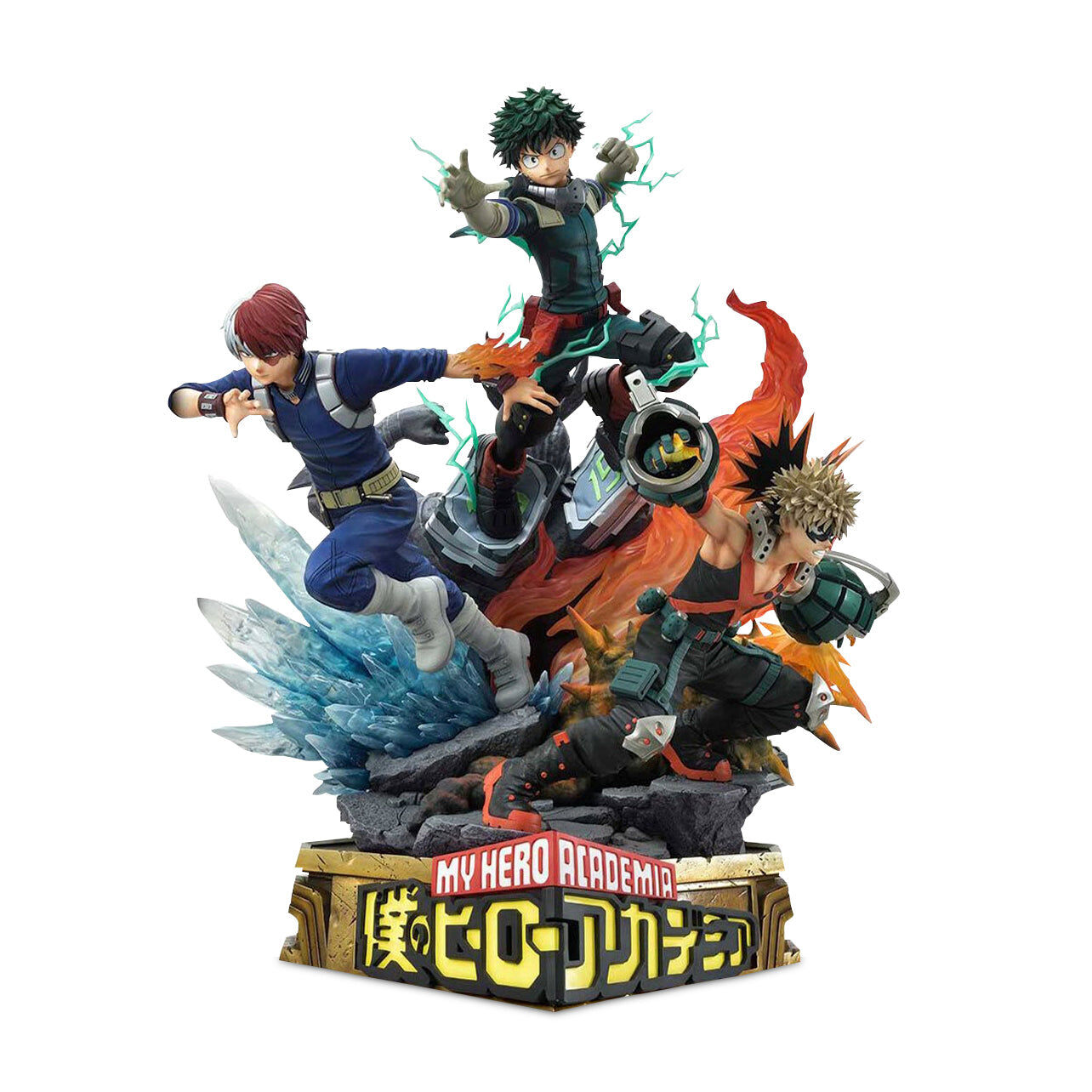 My Hero Academia - Midoriya, Bakugo & Todoroki (Bonus Edition) Figure