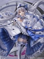 date-a-bullet-the-white-queen-shibuya-scramble-17-scale-figure-royal-blue-sapphire-dress-ver image number 1
