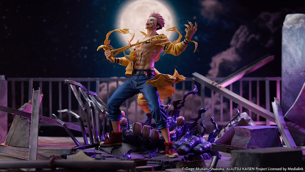 JUJUTSU KAISEN - Sukuna 1/7 Scale Figure (Shibuya Scramble Ver.) image number 6