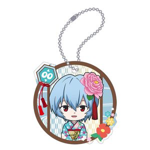 Rebuild of Evangelion - Rei Acrylic Keychain - Crunchyroll Exclusive