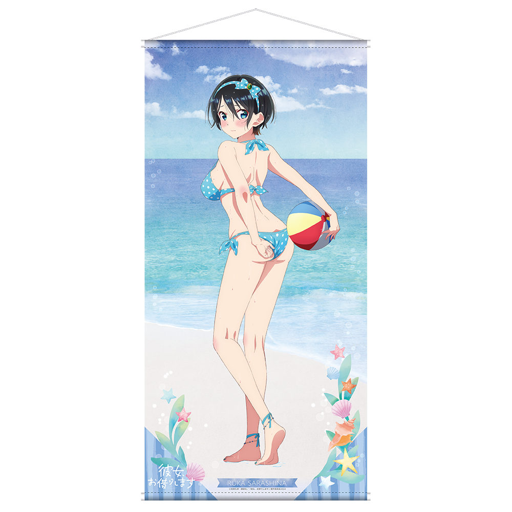 Rent-A-Girlfriend - Ruka Sarashina Swimsuit Life-Sized Tapestry