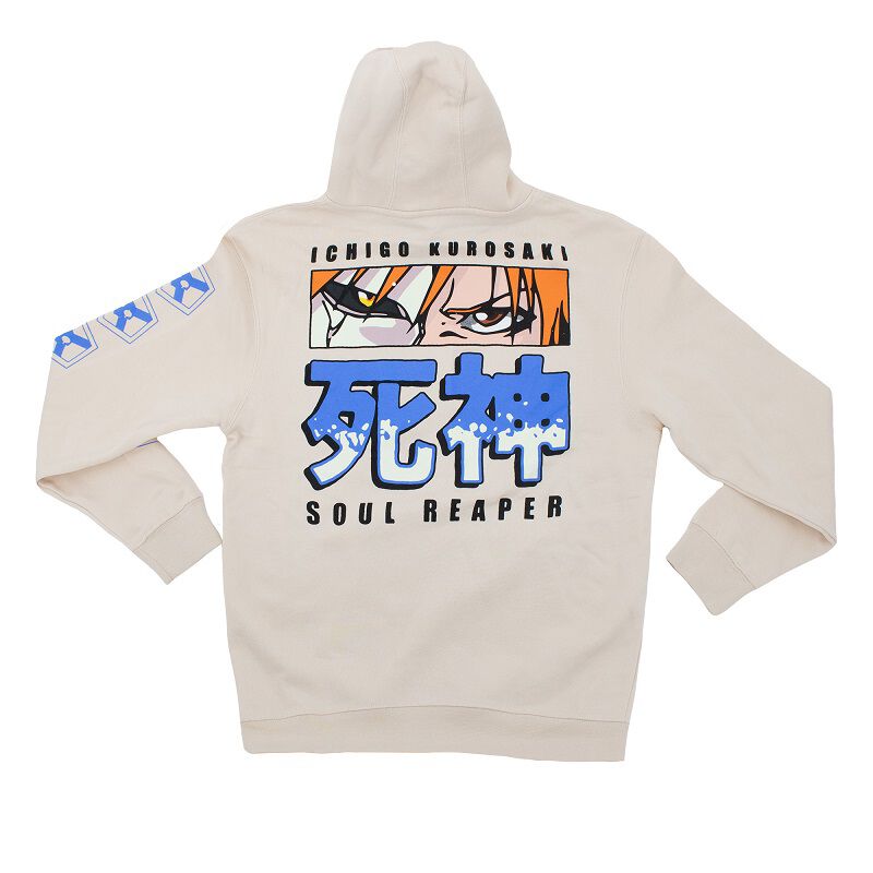 BLEACH - Ichigo Soul Reaper Fleece Hoodie image number 1